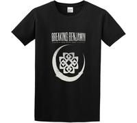 Breaking Benjamin Cresent Moon T-Shirt Mens Unisex Black Tees