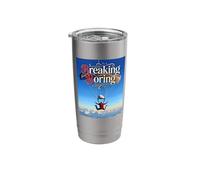 Breaking Boring Skydiving Stainless Steel Insulated Tumbler