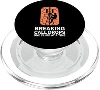Breaking Call Drops One Climb at a Time Tower Climber PopSockets PopGrip for MagSafe