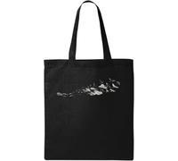 Breaking Chains Into Freedom Flying Birds Natural Cotton Tote Bag Black