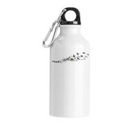 Breaking Chains Into Freedom Flying Birds Tourist Water Bottle White