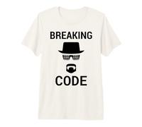 Breaking Code - Black Design for Computer Security Hackers Premium T-Shirt