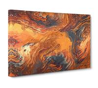 Breaking Down Canvas Print | Gallery Wrapped 30mm Frame Wall Art | 30x20 inches | Ready to Hang | Abstract Picture | Living Room Bedroom Lounge Office