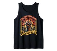 Breaking Every Chain Since 1865 Women Men Juneteenth Freedom Tank Top