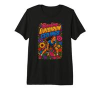 Breaking Gridiron Ceilings Female Football Player Premium T-Shirt