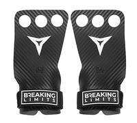 BREAKING LIMITS Crossfit Grips - Crossfit Hand Protectors - Gymnastics Pull Up Grips for Men & Women (M)