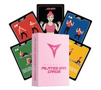 BREAKING LIMITS Pilates Workout Cards Deck - Body Weight Exercise Cards for Home Workouts - Fitness Cards for Men & Women - Body Deck for Weightlifting - Pilates Workout Card Games (Pilates Bar)