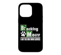 Breaking Meow Cat Shirt Funny Cat Lover Case for iPhone 14 Pro Max
