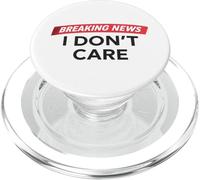Breaking news sarcastic dont concern graphic PopSockets PopGrip for MagSafe