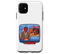 Breaking News Satan Occult Retro Vintage Funny Adult Humor Case for iPhone 11