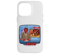 Breaking News Satan Occult Retro Vintage Funny Adult Humor Case for iPhone 14 Pro Max