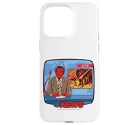 Breaking News Satan Occult Retro Vintage Funny Adult Humor Case for iPhone 15 Pro Max