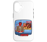 Breaking News Satan Occult Retro Vintage Funny Adult Humor Case for iPhone 16