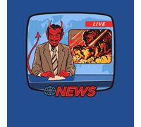 Breaking News Women's T-Shirt - Blue - S - Blue