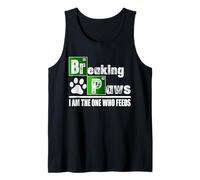 Breaking Paws Funny Dog Shirt Dog Lover Tank Top