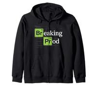 Breaking Prod Funny DevOps Software Engineer Developers IT Zip Hoodie