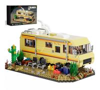 Breaking RV Adventure Building Set, MOC Upgraded Classic Scene, Compatible with Lego for Adults, for Adults and Avid Fans 14+