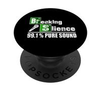 Breaking Silence Karaoke Funny Singing PopSockets Adhesive PopGrip