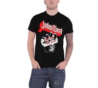 Breaking The Law Razor T Shirt Judas Priest Black S