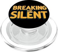 Breaking the Silent Speech Costume PopSockets PopGrip for MagSafe