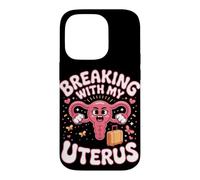 Breaking Up With My Uterus Hysterectomy Recovery Case for iPhone 14 Pro