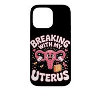 Breaking Up With My Uterus Hysterectomy Recovery Case for iPhone 14 Pro Max