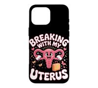 Breaking Up With My Uterus Hysterectomy Recovery Case for iPhone 16 Pro Max