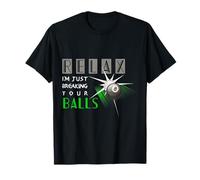 Breaking Your Balls Funny Billiards Pool Player Gift T-Shirt