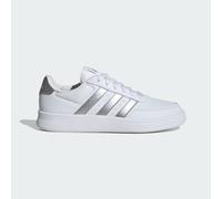 adidas Women's Breaknet 2.0 Shoes, Cloud White/Silver met/Cloud White, 5 UK