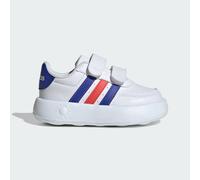 adidas Unisex Baby Breaknet 2.0 Shoes Kids, Cloud White/Lucid Blue/Bright red, 7 UK Child