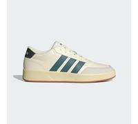 adidas Men's BREAKNET 3.0 Shoes, White/Preloved Teal/Legend Ivy, 7 UK