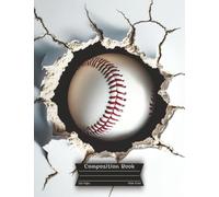 Breakthrough Baseball Composition Book: Motion Sports Notebook | Wide Ruled | For Students and Teachers, Team and Coaches | Custom Themed Journal | School Supplies |100 Pages