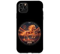 Breakthrough Fire Horse Dynamic 2026 Lunar New Year Design Case for iPhone 11 Pro Max