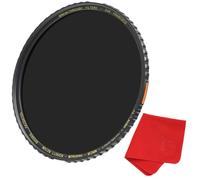 Breakthrough Photography 82mm X4 15-Stop ND Filter for Camera Lenses, Neutral Density Professional Photography Filter with Lens Cloth, MRC16, Schott B270 Glass, Nanotec, Ultra-Slim, Weather-Sealed