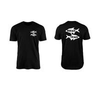 Bream Team T-Shirt - Funny Fishing Logo Wordplay Novelty Gift Idea Tee Top Twin Needle Collar 100% Combed Ringspun Cotton High Stitch Density Extreme Comfort (BlackBerry, Medium)