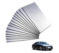 BREANIFULL 15 Pcs Sound Deadening Mat Car Sound Proofing 25 cm x 18 cm x 5 mm Van Insulation Campervan Insulation Self-Adhesive Sound Deadener Mat for Car Hood Door Trunk Floor and Ceiling