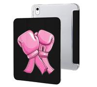 Breast C-ancer Awareness To Fight Cute Tablet Case with Pencil Holder Lightweight Hard Protective Cover Compatible with iPad 9th/ 8th/ 7th