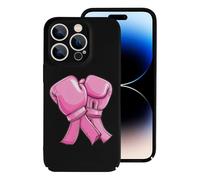 Breast C-ancer Awareness To Fight Printed Phone Case Slim Hard Cellphone Protective Cover Unisex Compatible with iPhone 14/14 Plus/14 Pro/14 Pro Max
