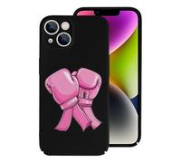 Breast C-ancer Awareness To Fight Printed Phone Case Slim Hard Cellphone Protective Cover Unisex Compatible with iPhone 14/14 Plus/14 Pro/14 Pro Max