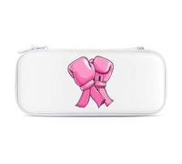 Breast C-ancer Awareness to Fight Printed Slim Carrying Case for Switch Hard Portable Protective Cover for Game Card