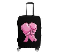 Breast C-ancer Awareness to Fight Printed Suitcase Covers Cute Luggage Cover Protector Fit 19 to 32 Inch L