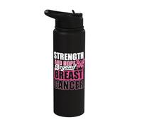 Breast Cancer Awareness Accessories Support Breast Cancer Stainless Steel Insulated Water Bottle