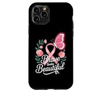 Breast Cancer Awareness Brave Looks Beautiful Ribbon Case for iPhone 11 Pro