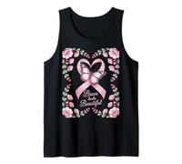 Breast Cancer Awareness Brave Looks Beautiful Ribbon Tank Top