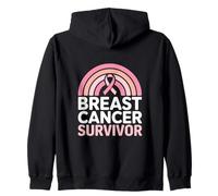 Breast Cancer Awareness Breast Cancer Survivor Zip Hoodie