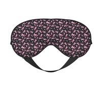Breast Cancer Awareness-E Sleep Mask, Eye Masks for Sleep Double-Sided, Sleep Masks for Women Men, Blackout Eye Covers for Sleeping, Travel