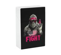 Breast Cancer Awareness Fighter Funny Cigarette Case Stylish Cigarettes Holder Box Ideal Gifts for Men Women Smoker