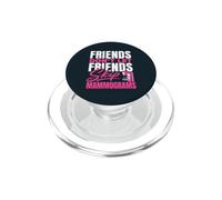 Breast Cancer Awareness Friend PopSockets PopGrip for MagSafe