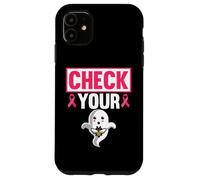Breast Cancer Awareness Halloween Trick Or Treating Case for iPhone 11