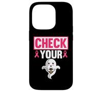 Breast Cancer Awareness Halloween Trick Or Treating Case for iPhone 14 Pro